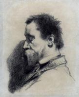 Jean-Francois Millet - Portrait Of A Man Said To Be Leopold Desbrosses